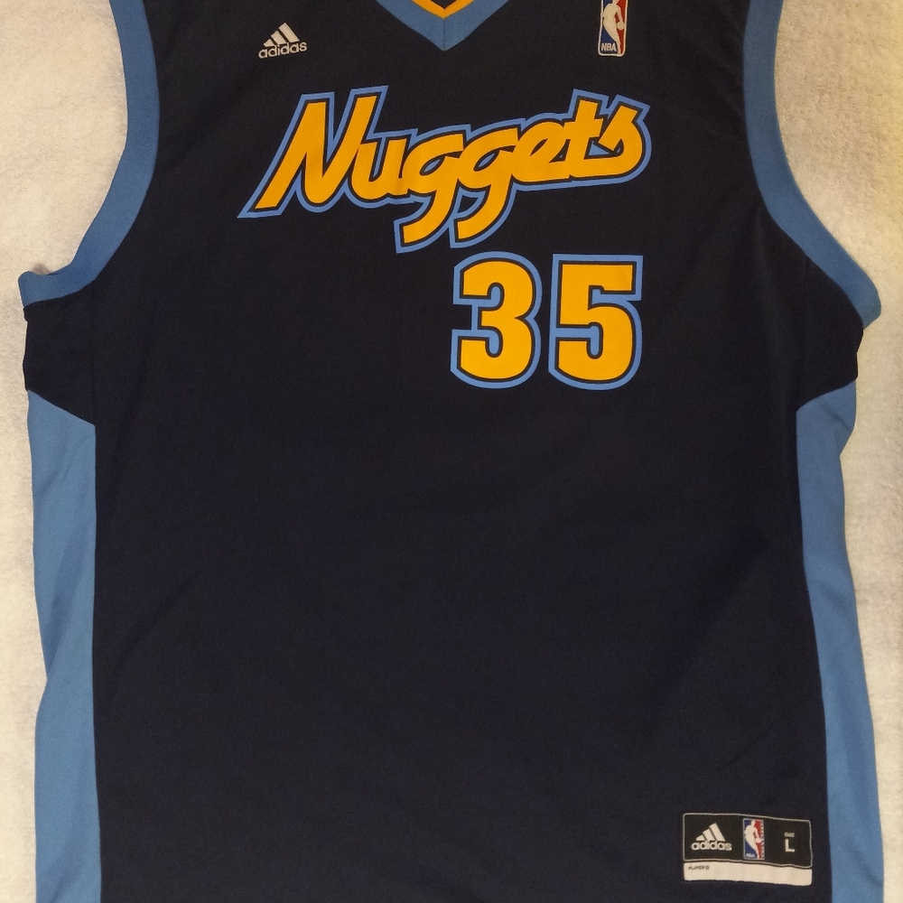 AUTHENTIC ADIDAS DENVER NUGGETS JERSEY